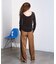 SHEER VELOUR DOT TOP
