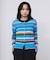 BORDER KNIT CARDIGAN