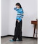 BORDER KNIT CARDIGAN