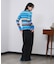 BORDER KNIT CARDIGAN