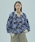 FLOWER JACQUARD BLOUSE
