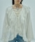 FRILL COLLAR BLOUSE
