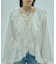 FRILL COLLAR BLOUSE