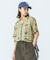 FLOWER LINE SHORT SLEEVE SHIRTS