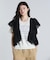 COTTON EMBROIDERY FRILL VEST