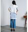 COTTON EMBROIDERY FRILL VEST