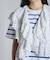 COTTON EMBROIDERY FRILL VEST