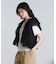 COTTON EMBROIDERY FRILL VEST