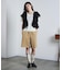 COTTON EMBROIDERY FRILL VEST
