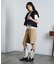 COTTON EMBROIDERY FRILL VEST