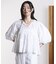 3D FLORAL EMBROIDERY BLOUSE