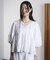 3D FLORAL EMBROIDERY BLOUSE