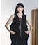 FRINGE JACQUARD VEST