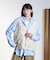 FRINGE JACQUARD VEST