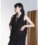 FRINGE JACQUARD VEST