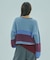 CROPPED BLOKING KNIT