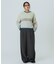 CROPPED BLOKING KNIT