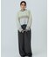 CROPPED BLOKING KNIT
