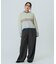 CROPPED BLOKING KNIT