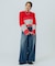 CROPPED BLOKING KNIT