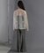 LAME SHEER PULLOVER