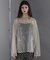LAME SHEER PULLOVER