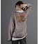 LAME SHEER PULLOVER