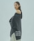 TUCK SLEEVE GRAPHIC LOGO SWEAT