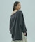 TUCK SLEEVE GRAPHIC LOGO SWEAT