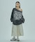 TUCK SLEEVE GRAPHIC LOGO SWEAT