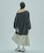 TUCK SLEEVE GRAPHIC LOGO SWEAT