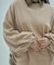 SIDE SHIRRING SWEAT