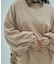 SIDE SHIRRING SWEAT