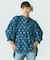 INDIGO FLOWER SHIRTS