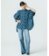 INDIGO FLOWER SHIRTS