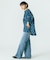 INDIGO FLOWER SHIRTS