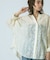 SHEER LACE WRAP SHIRT
