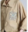 EMBROIDERY BIG POCKET SHIRT