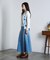 FLOWER EMBROIDERY KNIT CARDIGAN