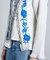 FLOWER EMBROIDERY KNIT CARDIGAN