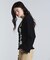 FLOWER EMBROIDERY KNIT CARDIGAN