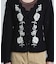 FLOWER EMBROIDERY KNIT CARDIGAN