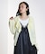 FRILL COLLAR CARDIGAN