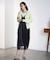 FRILL COLLAR CARDIGAN