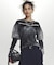 VOLUME SLEEVE KNIT TOP