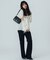 MILLELA FIRENZE SMOOTH LEATHER SHOULDER BAG