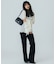 MILLELA FIRENZE SMOOTH LEATHER SHOULDER BAG