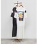 LAME LINE SHOULDER LAYARD DRESS