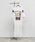LAME LINE SHOULDER LAYARD DRESS