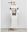 LAME LINE SHOULDER LAYARD DRESS